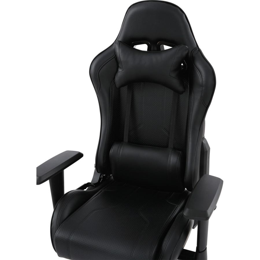 ニトリ ゲーミングチェア(GM707 BK/BK) : ニトリ Yahoo!店