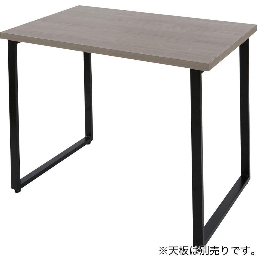 ニトリ　デスク　プレフェ　天板＆Ｔ型脚セット ニトリ（NITORI） デスクプレフェセット(天板140MBR/T型レッグ69BK