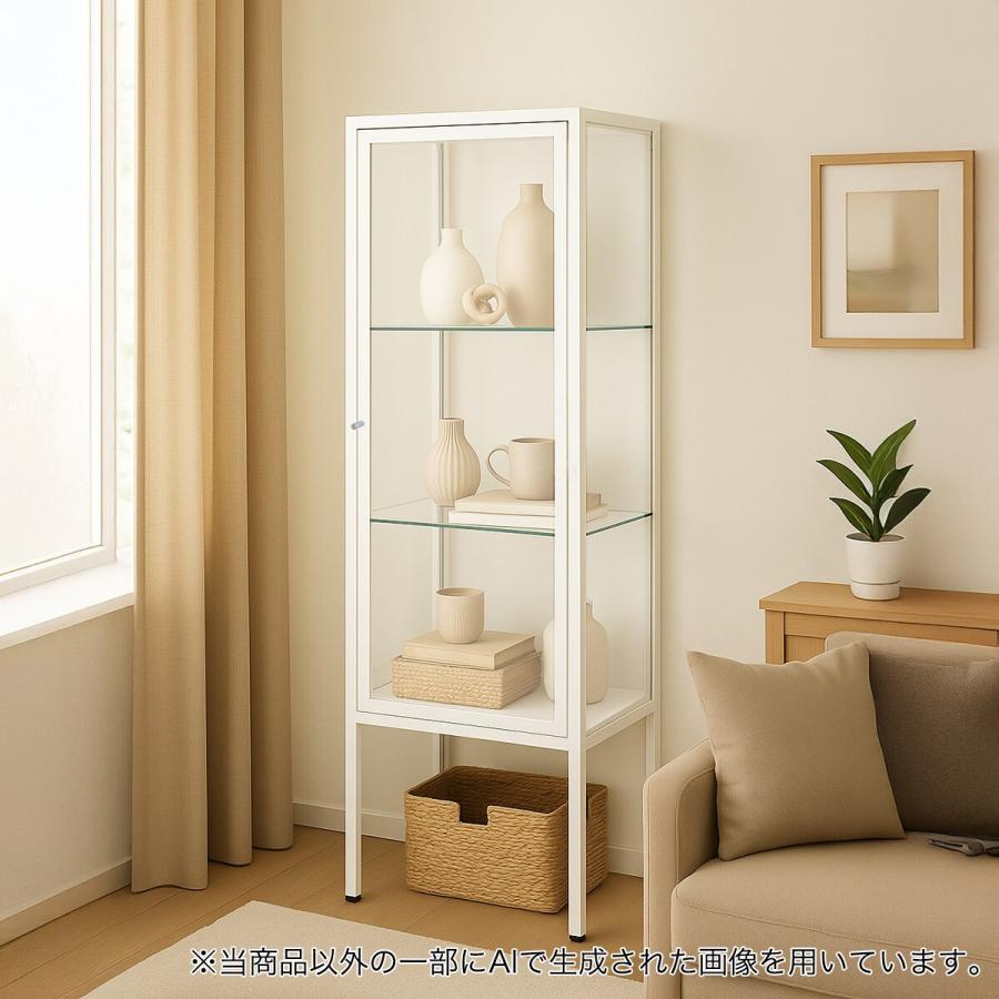 ニトリ（NITORI） ガラスコレクションケース(AN001 WH) : ニトリ Yahoo