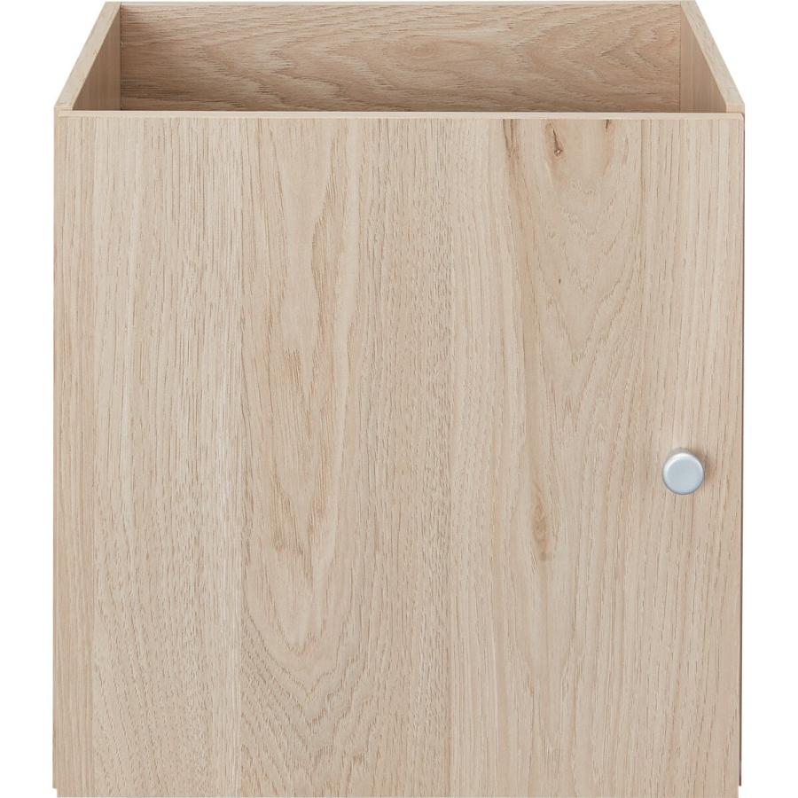 【りゅーの】 ニトリ（NITORI） 別売り キューブBOX(RX03 扉タイプ NA) : ニトリ