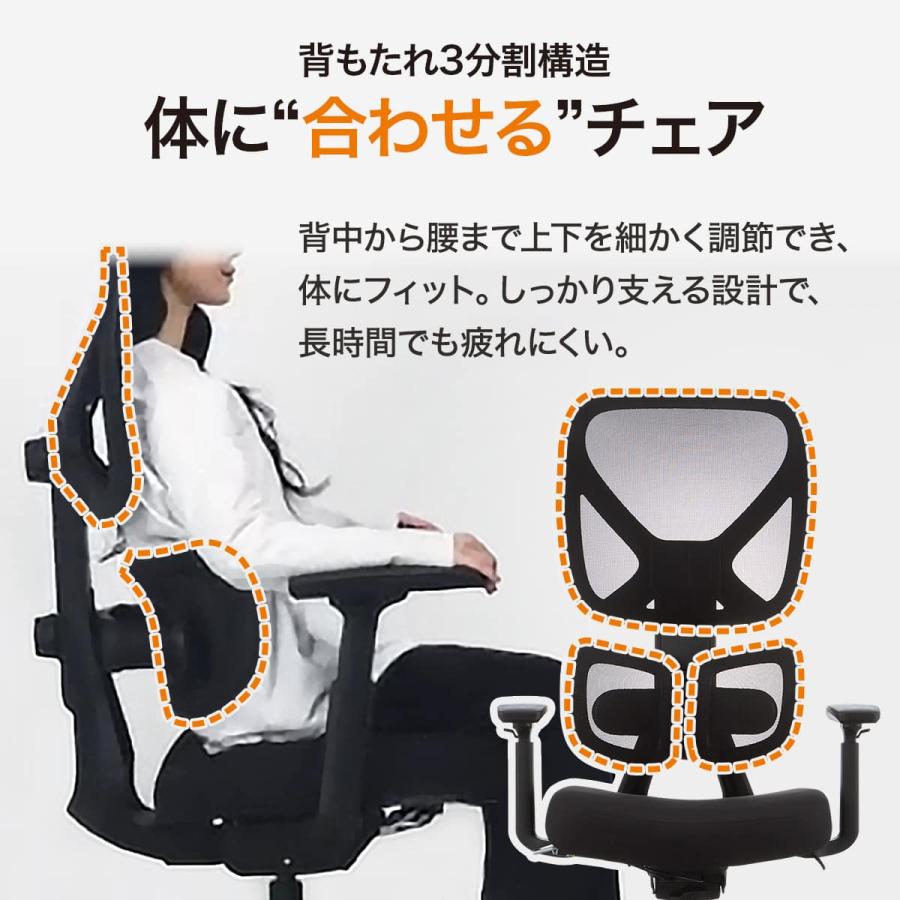 ニトリ（NITORI） オフィスチェア(OC711 BK) : ニトリ Yahoo!店 - 通販