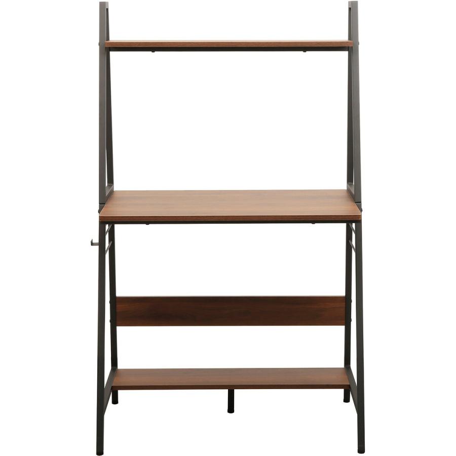 ニトリ（NITORI） 省スペースデスク(OM004 MBR/BK) : ニトリ Yahoo!店