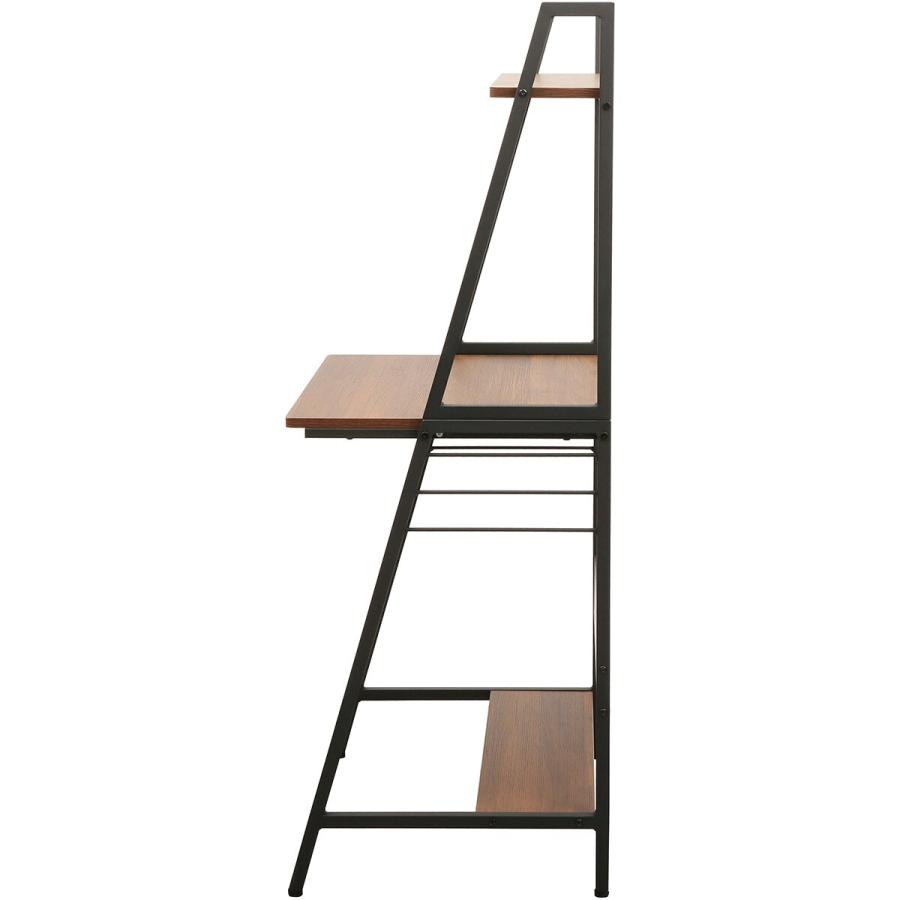 ニトリ（NITORI） 省スペースデスク(OM004 MBR/BK) : ニトリ Yahoo!店