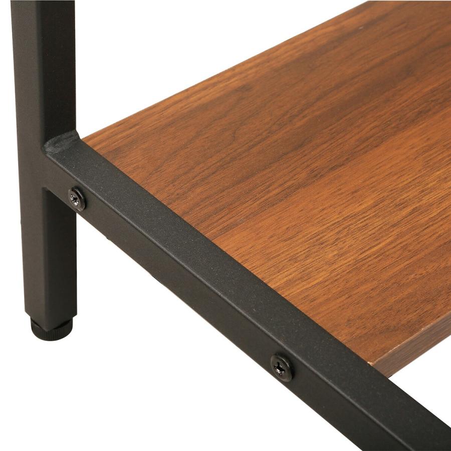 ニトリ（NITORI） 省スペースデスク(OM004 MBR/BK) : ニトリ Yahoo!店