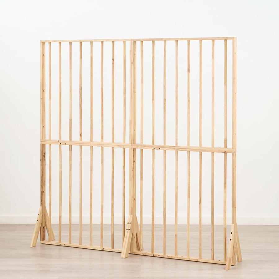 ニトリ（NITORI） 【NATURAL SIGNATURE】天然木 パーテーション