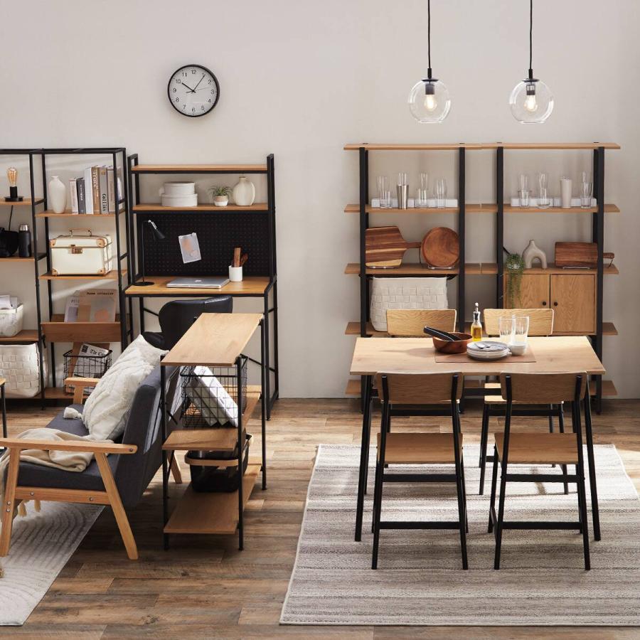 ニトリ（NITORI） フリーシェルフ(KP505 1580 LBR/BK) : ニトリ Yahoo