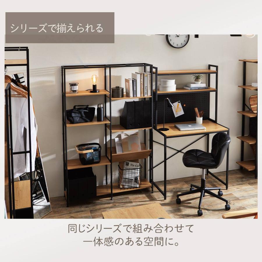 ニトリ（NITORI） 省スペースデスク(KP510 LBR/BK) : ニトリ Yahoo!店
