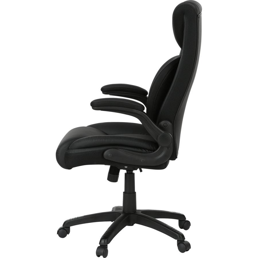 【12】NITORI　ニトリ　リクライニングワークチェア　アクリス　オットマン付き　ブラック　黒　OAチェア　デスクチェア　事務チェア　事務椅子 12】NITORI ニトリ リクライニングワークチェア アクリス オットマン