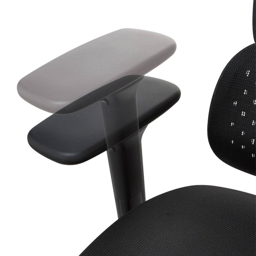 【新品・未使用品】オフィスチェア　在宅業務用チェア　簡単組み立てタイプ　ネイビー ニトリ（NITORI） オフィスチェア(OC525 エラストマーメッシュ BK