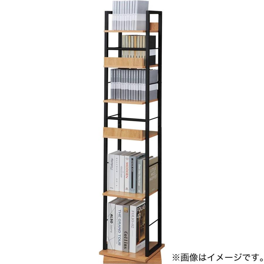 ニトリ（NITORI） 回転コミックラック(KN304 LBR) : ニトリ Yahoo!店