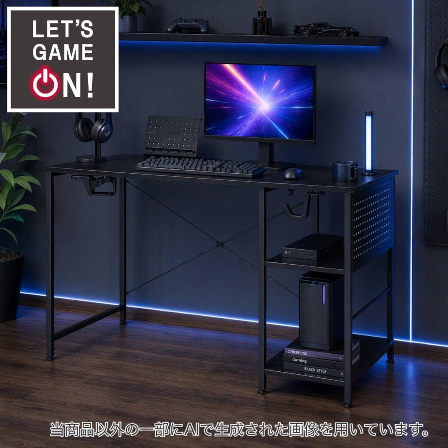 ニトリ（NITORI） ゲーミングデスク(GM002N 118 BK) : ニトリ Yahoo!店