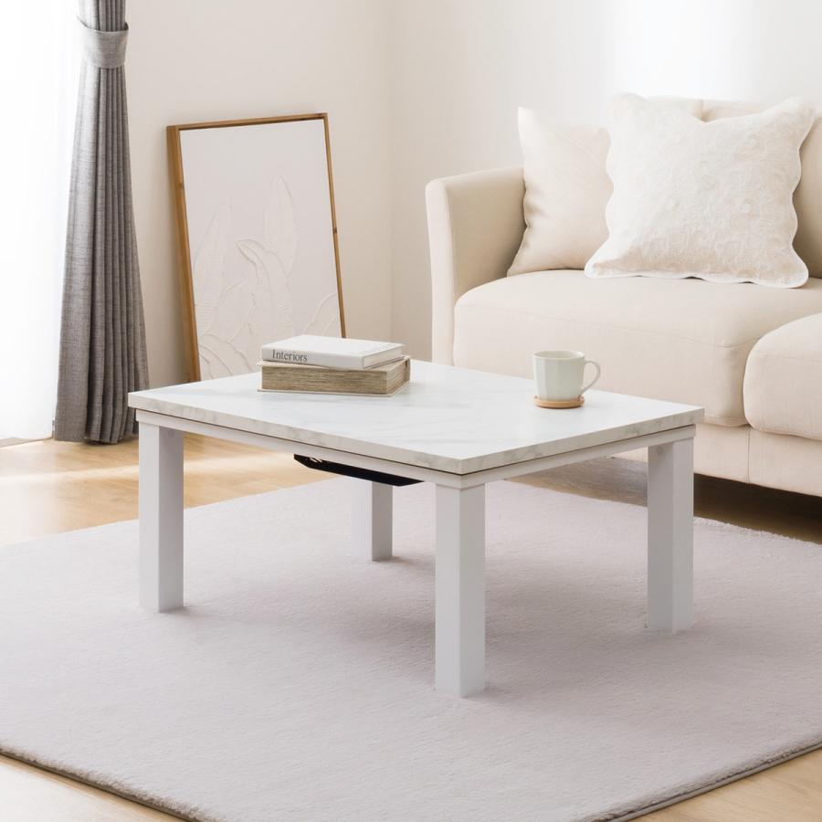 北欧ホワイトナチュラルのローテーブル　こたつ機能あり　ニトリ 北欧ホワイトナチュラルのローテーブル こたつ機能あり ニトリ