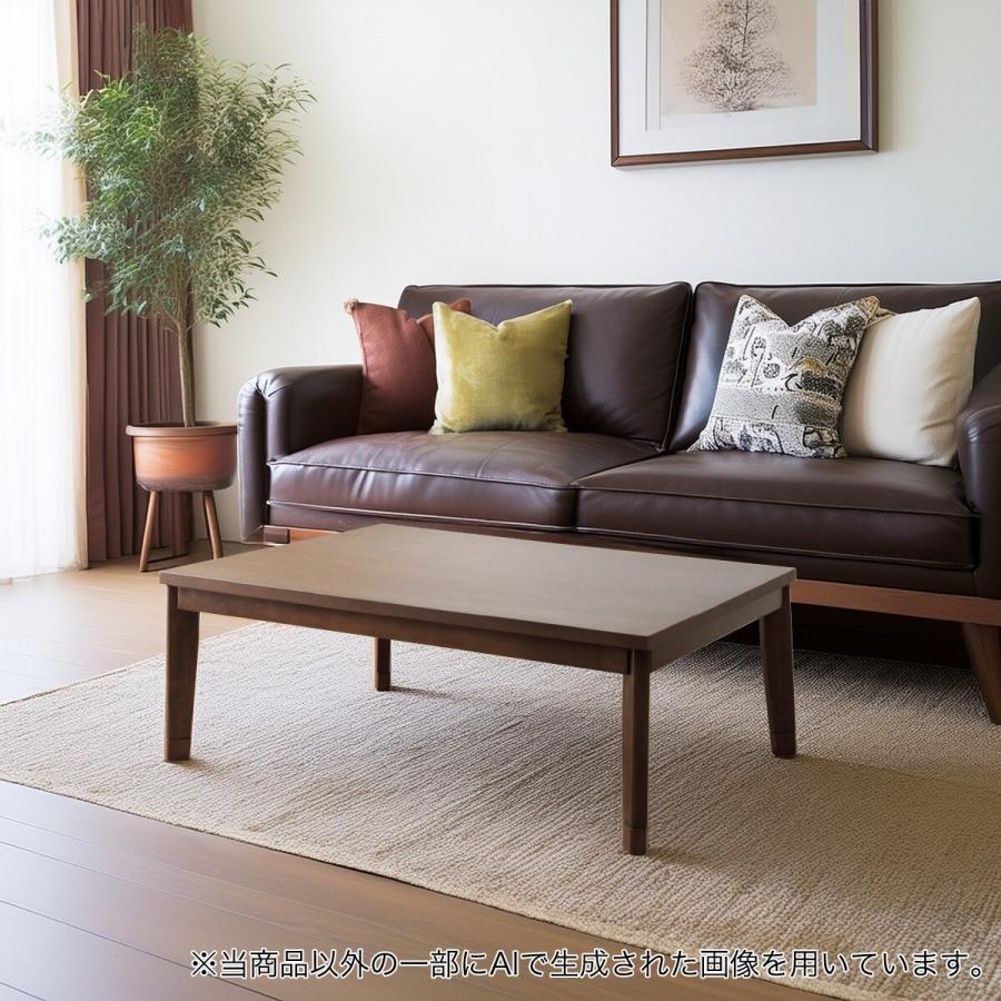 ニトリ（NITORI） 継脚付き長方形リビングこたつ(WW01 120 MBR