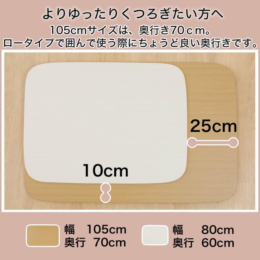 ニトリ（NITORI） 高さが変えられる2Wayこたつテーブル(NV03 8060 WW