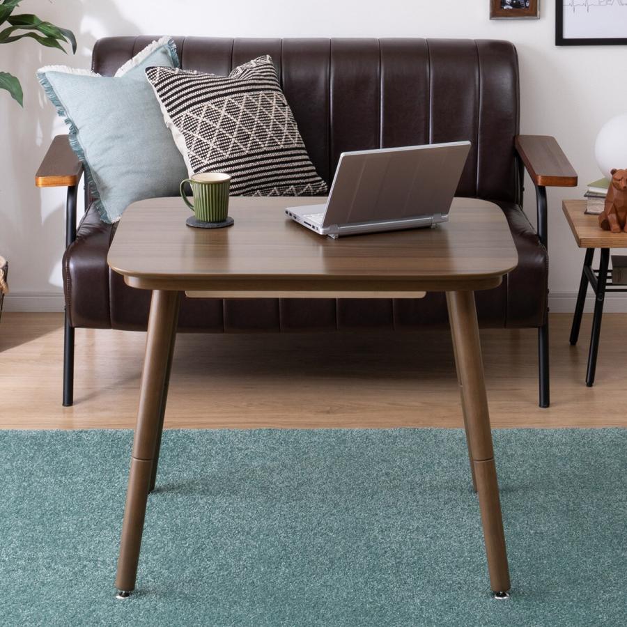 ニトリ 高さが変えられる2Wayこたつテーブル(NV03 8060 MBR) 限定価格