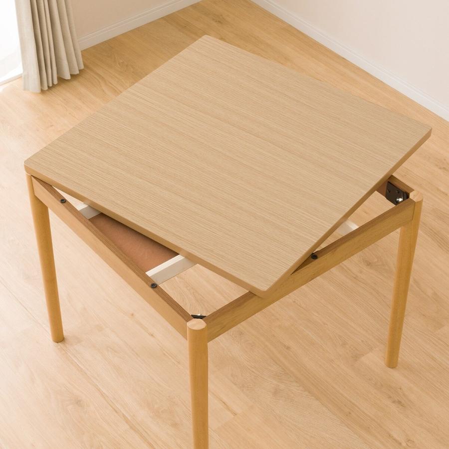 ニトリ（NITORI） ダイニングこたつテーブル(NV03 80 LBR) : ニトリ