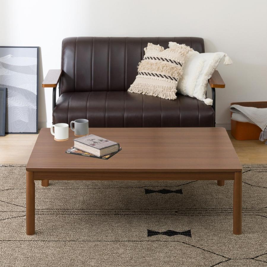 ニトリ 長方形リビングこたつ(GC03 120 MBR) 限定価格：11/4迄