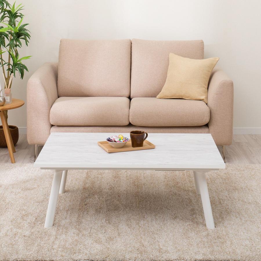 ニトリ（NITORI） モダンデザインのリビングこたつ(OS23 105 WH/WH