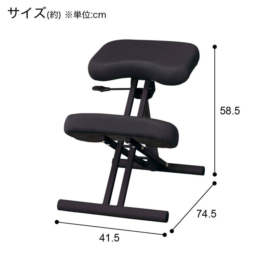 ニトリ（NITORI） バランスチェア(JB01 BK) : ニトリ Yahoo!店 - 通販
