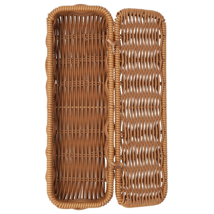 ニトリ（NITORI） 洗える抗菌蓋つきカトラリーケース(ブラウン