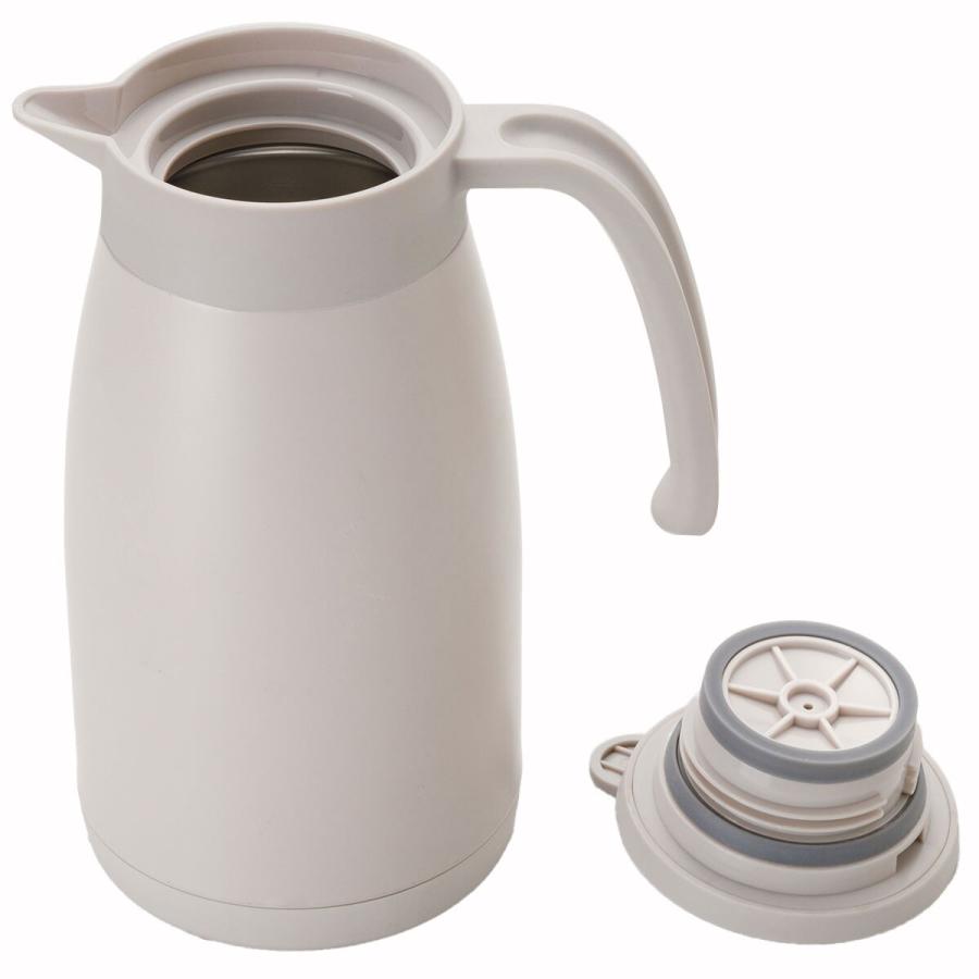 ニトリ（NITORI） ステンレス卓上ポット 1000mL(モカ ID02) デコホーム