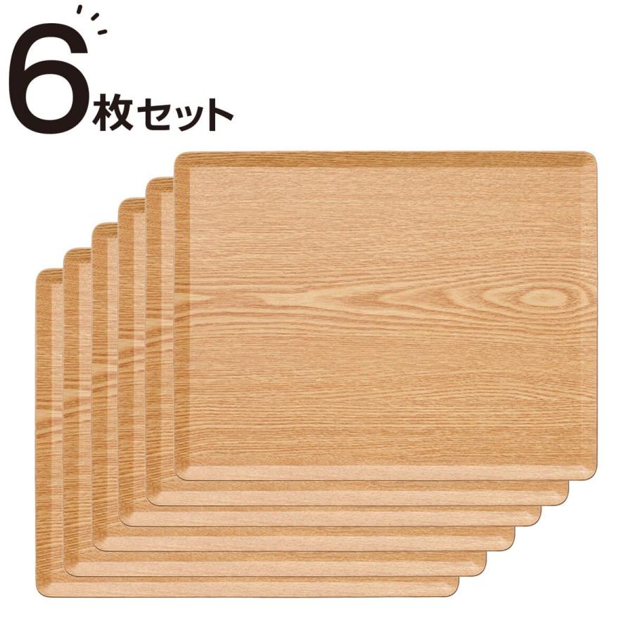 ニトリ（NITORI） 水洗い・食洗機OK すべりにくい 木製トレー Mサイズ