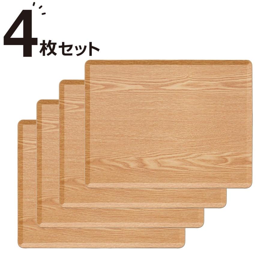 ニトリ（NITORI） 水洗い・食洗機OK すべりにくい 木製トレー Lサイズ