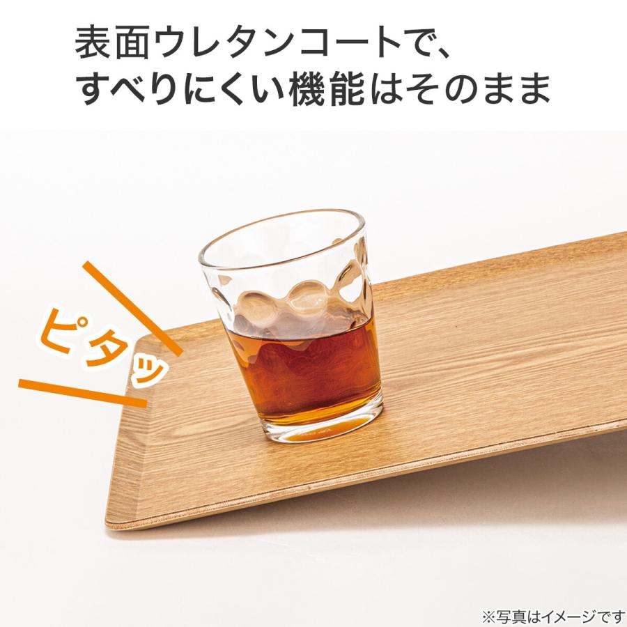ニトリ（NITORI） 水洗い・食洗機OK すべりにくい 木製トレー Lサイズ