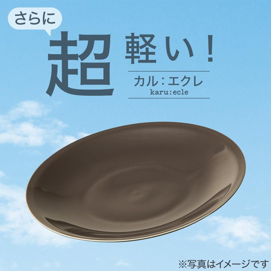 ニトリ（NITORI） さらに超軽量 リムプレート カル：エクレ グレー