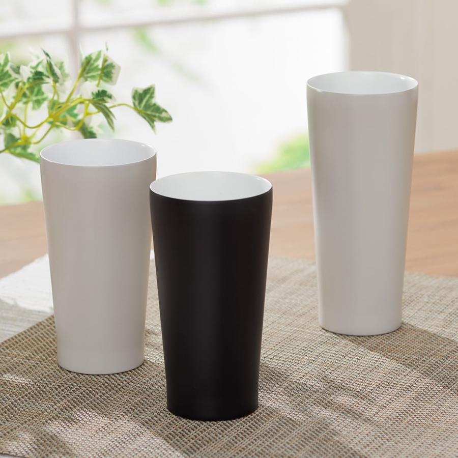 ニトリ（NITORI） セラミックコートタンブラー モカ 350ml (VS24