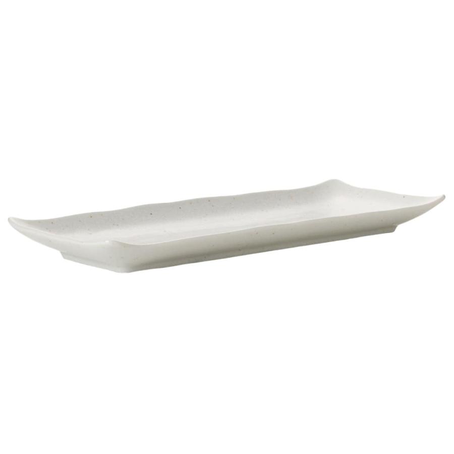 ニトリ（NITORI） 超軽量 長角皿 (白唐津) 限定価格：1/5迄 : ニトリ