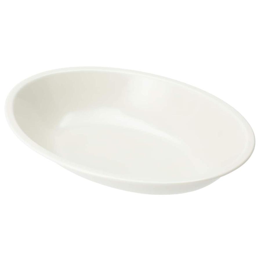 ニトリ（NITORI） オーバルプレート カル：エクレ(アイボリー) 限定