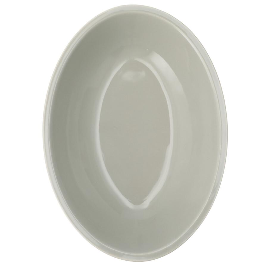 ニトリ（NITORI） オーバルプレート カル：エクレ(グレー) : ニトリ
