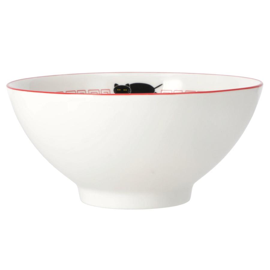 ニトリ（NITORI） ラーメンどんぶり(デコネコ中華 DS601) デコホーム