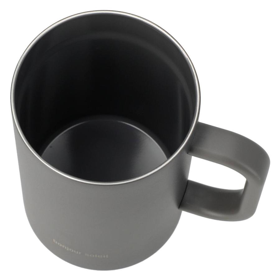 ニトリ（NITORI） ジョッキにも使える蓋付きセラミックコートマグ580ml
