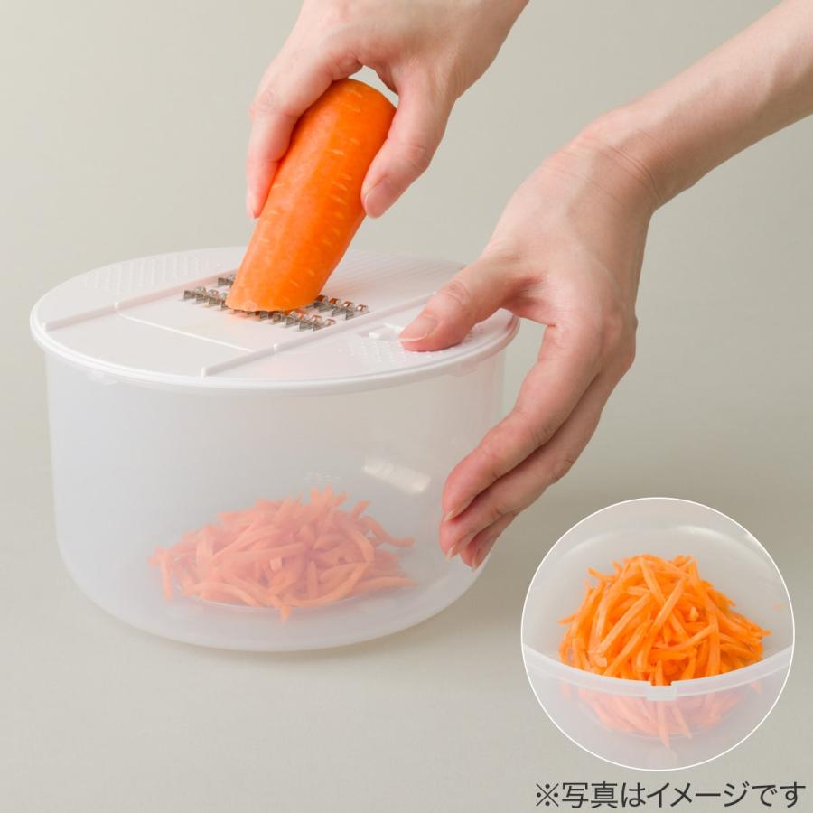 ニトリ（NITORI） 1台10役コンパクトスライサーザルボウル保存容器