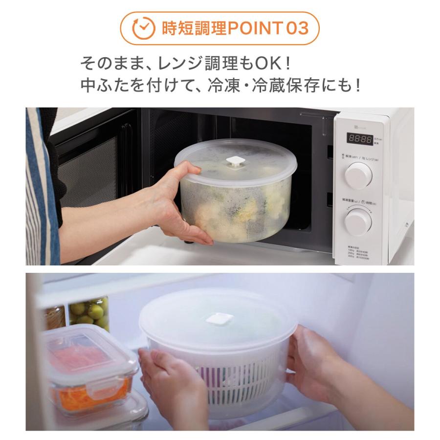 ニトリ（NITORI） 1台10役コンパクトスライサーザルボウル保存容器