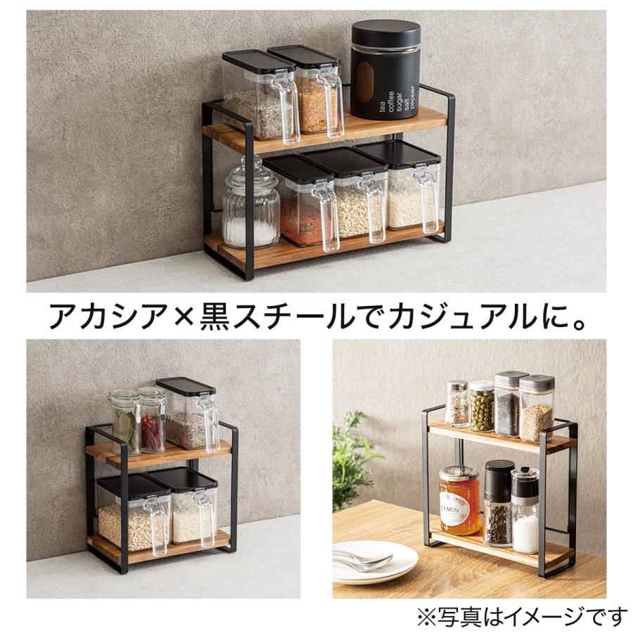ニトリ（NITORI） たためるアカシア調味料ラック WL (SY02WL) : ニトリ