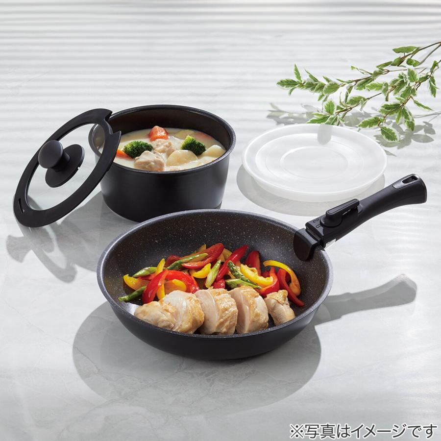 ニトリ（NITORI） 取っ手がとれる 超軽量扱いやすいフライパン 28cm