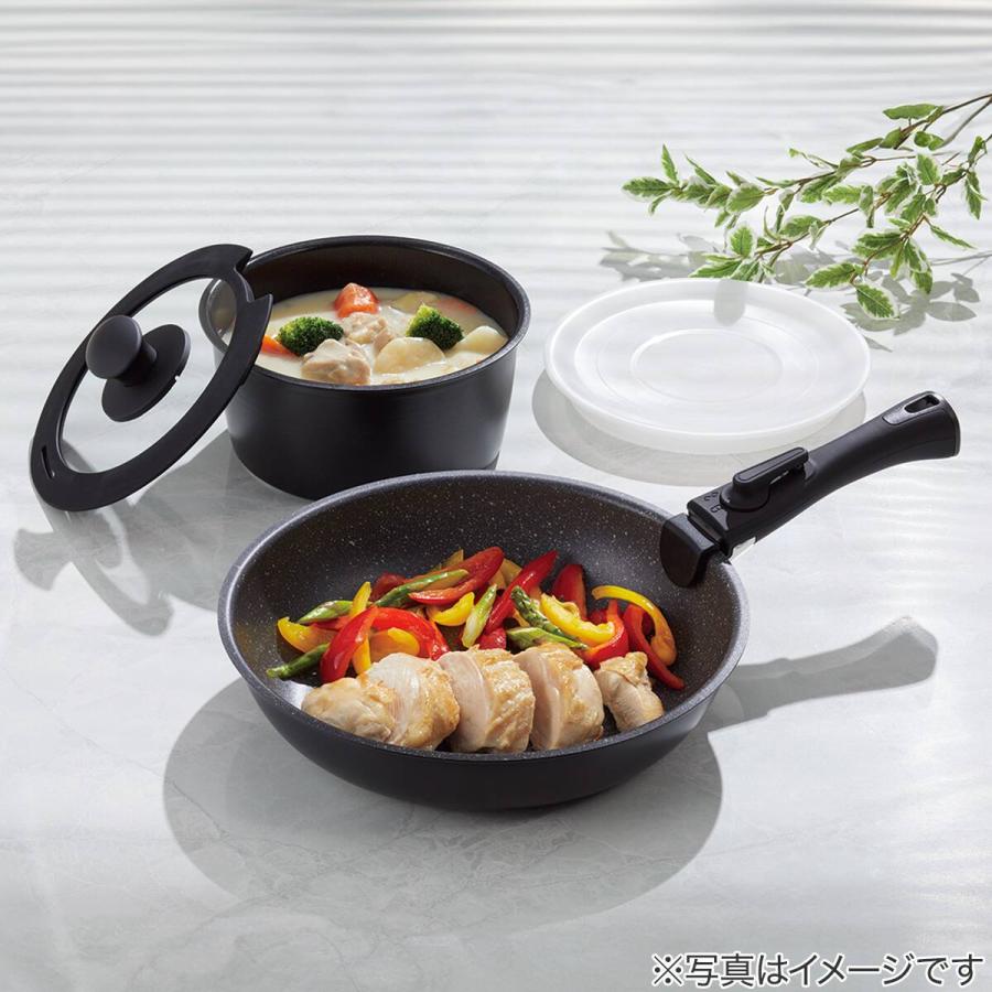 ニトリ（NITORI） 【取っ手がとれる】超軽量扱いやすい鍋 16cm