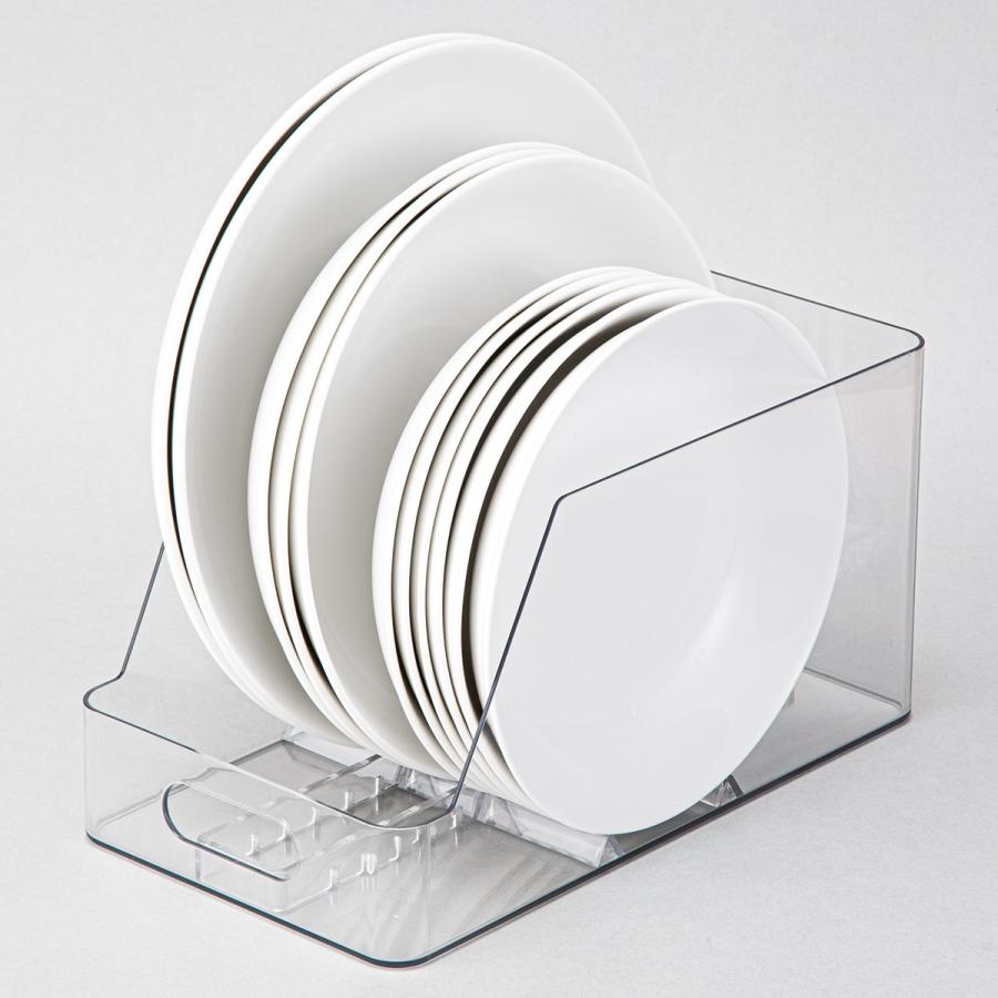 ニトリ（NITORI） お皿を立てて収納できるディッシュスタンド ワイド