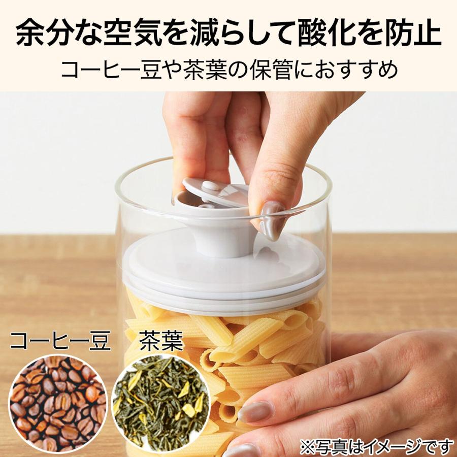 ニトリ（NITORI） ガラス保存容器 700mL(モカ CN001) デコホーム