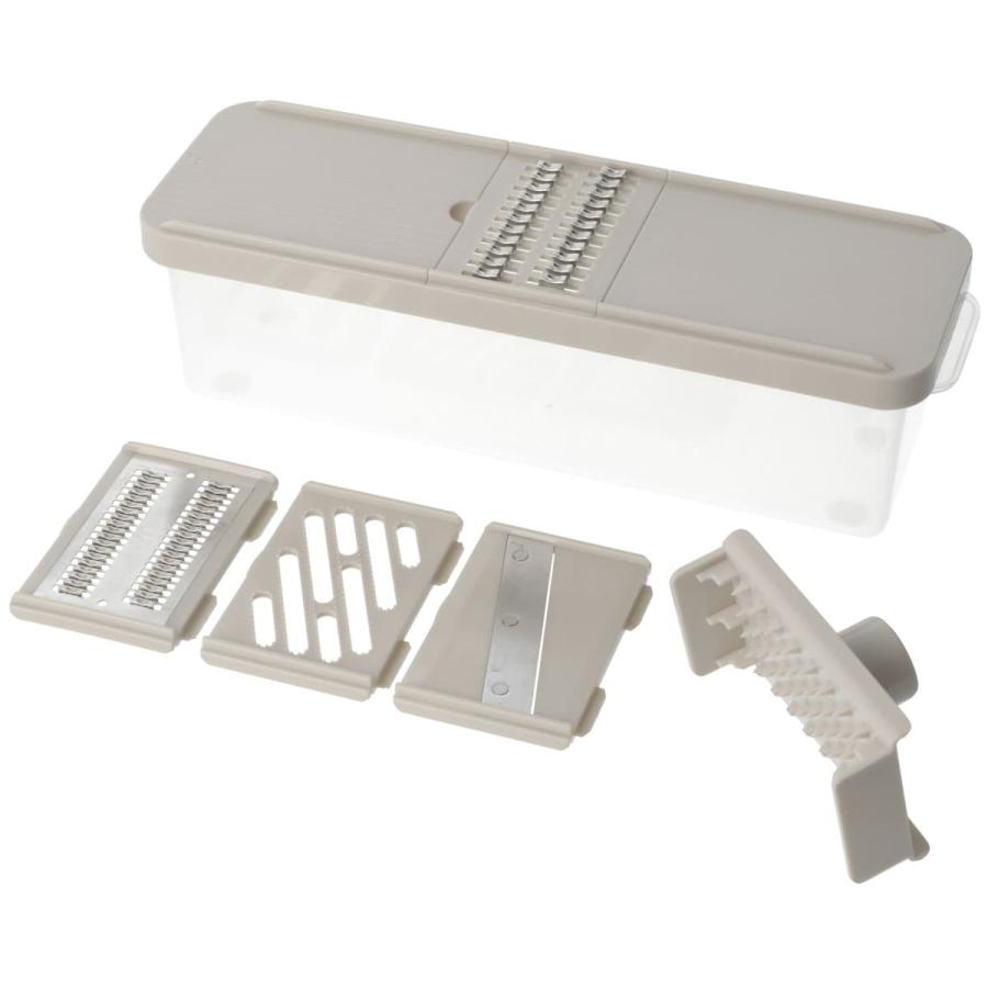 ニトリ（NITORI） 1台10役コンパクトスライサー保存セット長方形(KY024