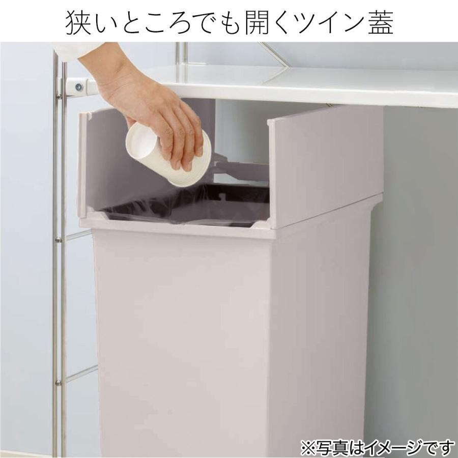 ニトリ（NITORI） 棚下ペダルペール 35L(モカ) デコホーム : ニトリ