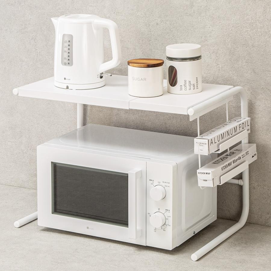 ニトリ（NITORI） 伸縮レンジラック ラップホルダー付き 46〜64cm