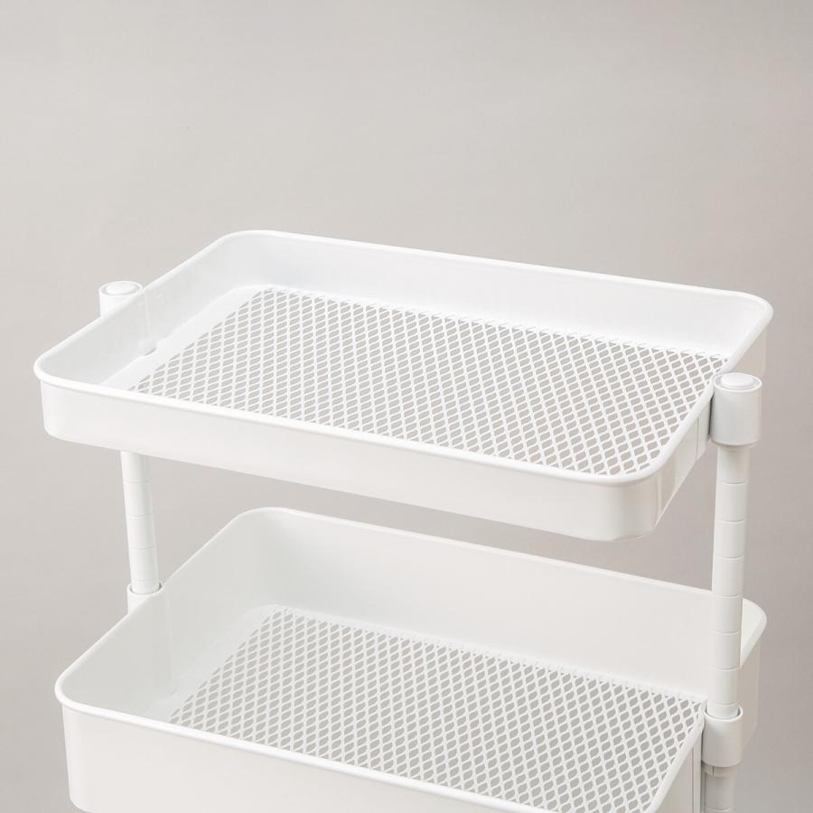 ニトリ（NITORI） スチールワゴントロリ3レギュラー用 バスケット