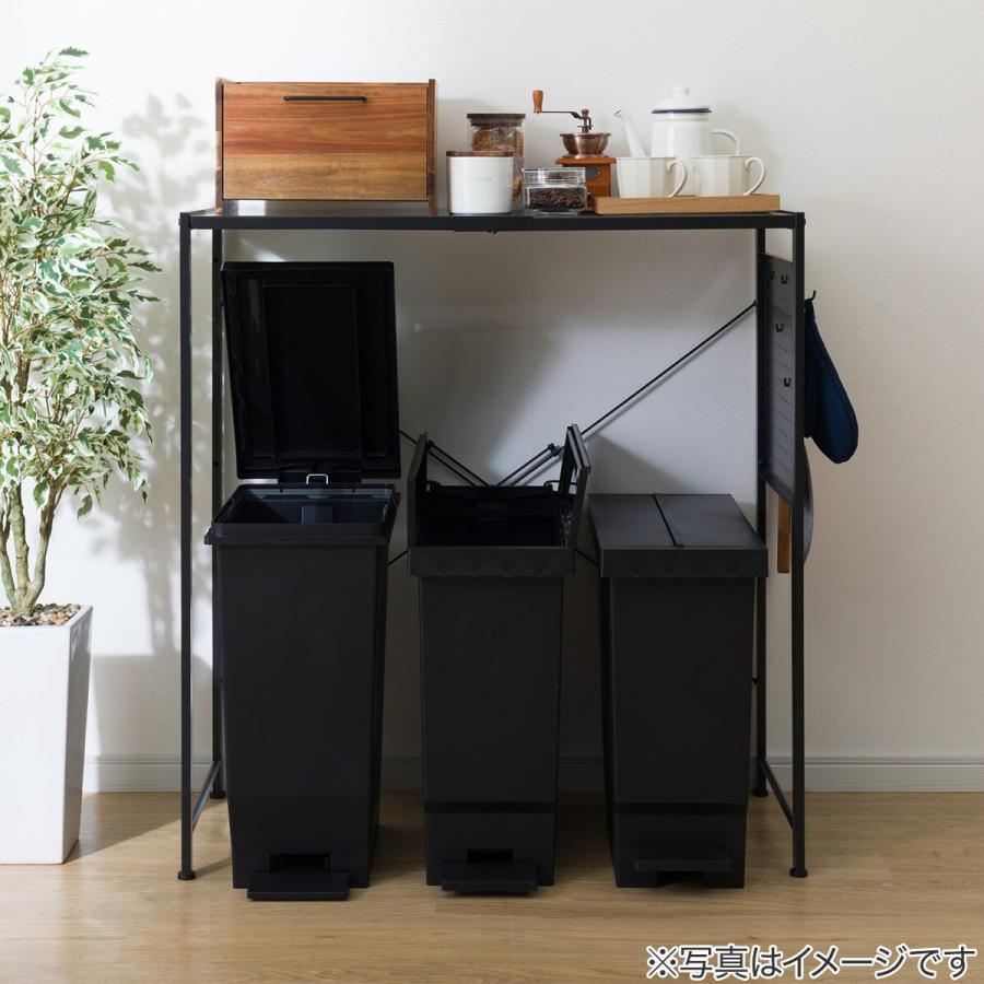 ニトリ（NITORI） 伸縮ペールラック ブラック (DK546) : ニトリ Yahoo