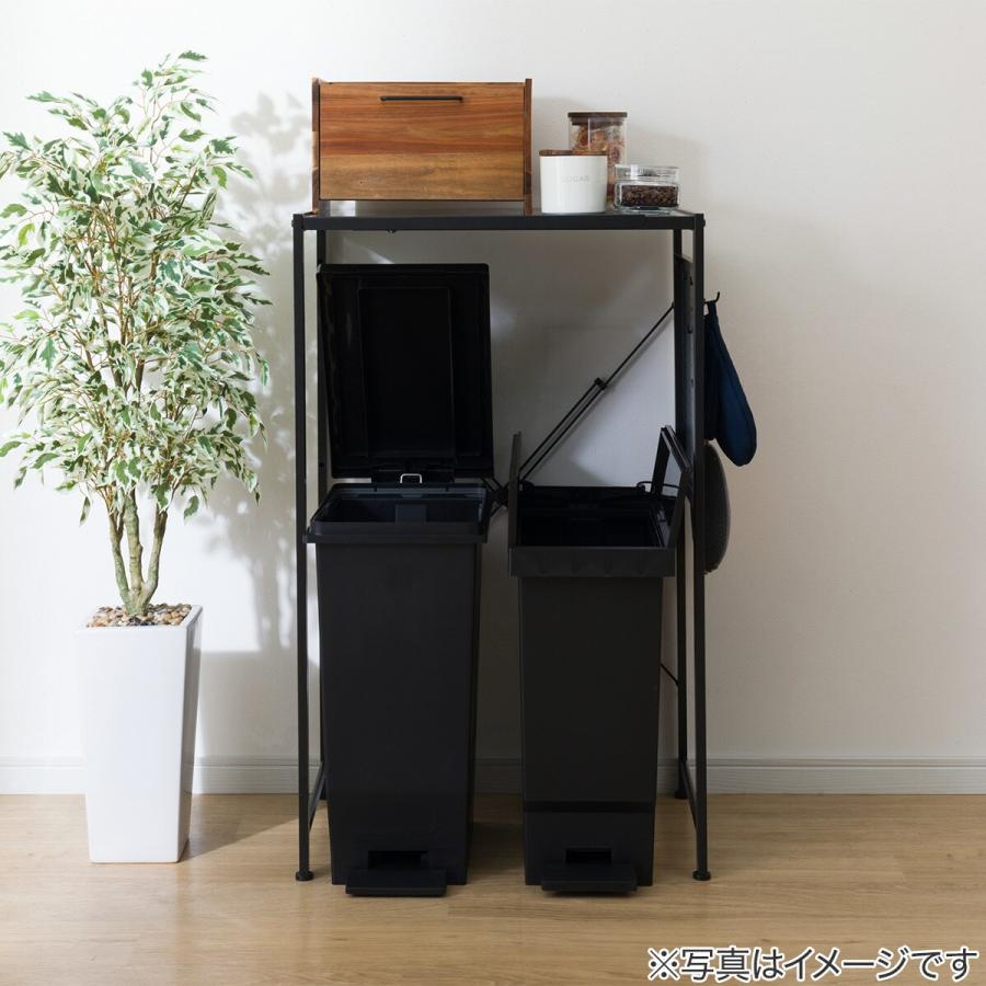 ニトリ（NITORI） 伸縮ペールラック ブラック (DK546) : ニトリ Yahoo