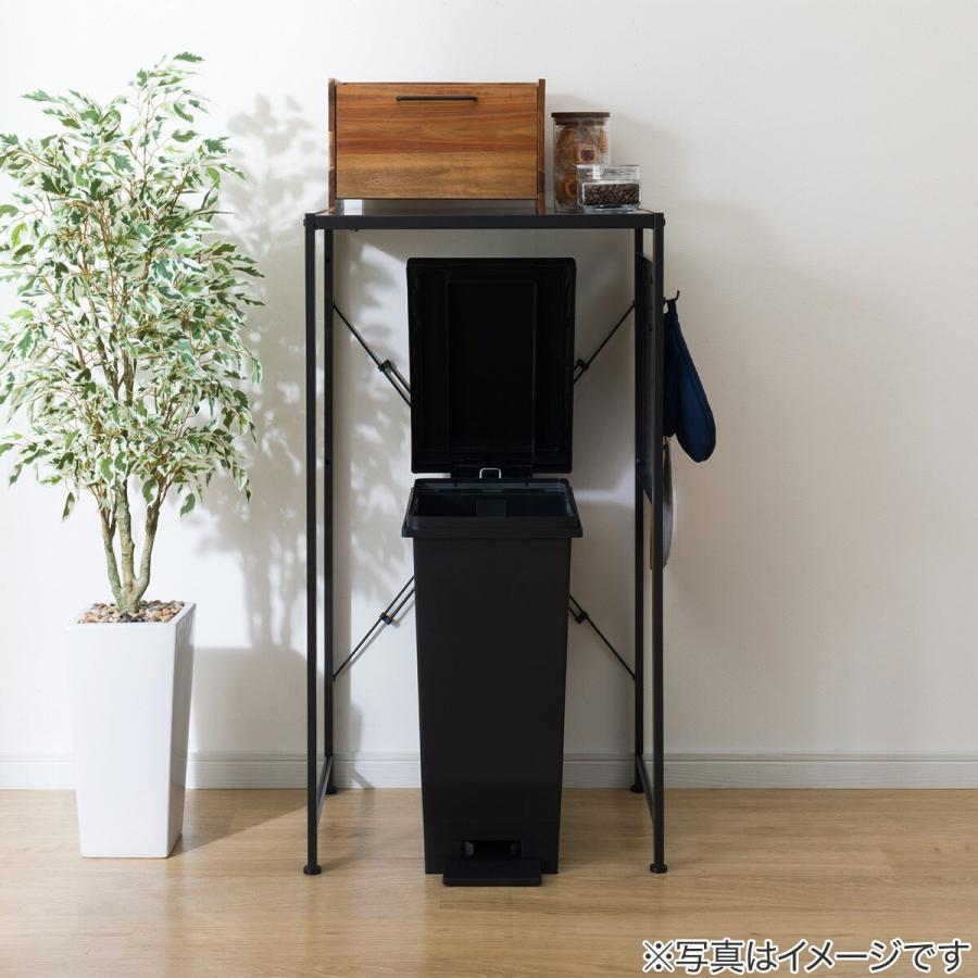 ニトリ（NITORI） 伸縮ペールラック ブラック (DK546) : ニトリ Yahoo