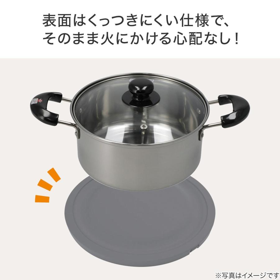 ニトリ（NITORI） シリコーン 鍋敷き 幅20cm マグネット 引っ掛け 2WAY